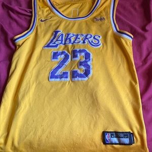 Lakers lebron jersey